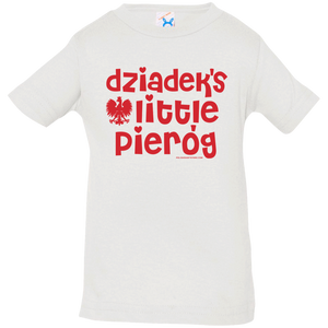 Dziadek's Little Pierogi Infant & Toddler T-Shirt - Infant  T-Shirt / White / 6 Months - Polish Shirt Store