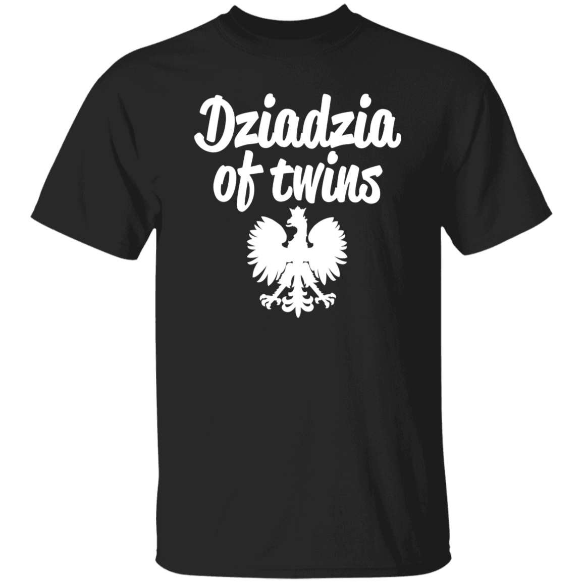 Dziadzia of Twins Apparel CustomCat G500 5.3 oz. T-Shirt Black S