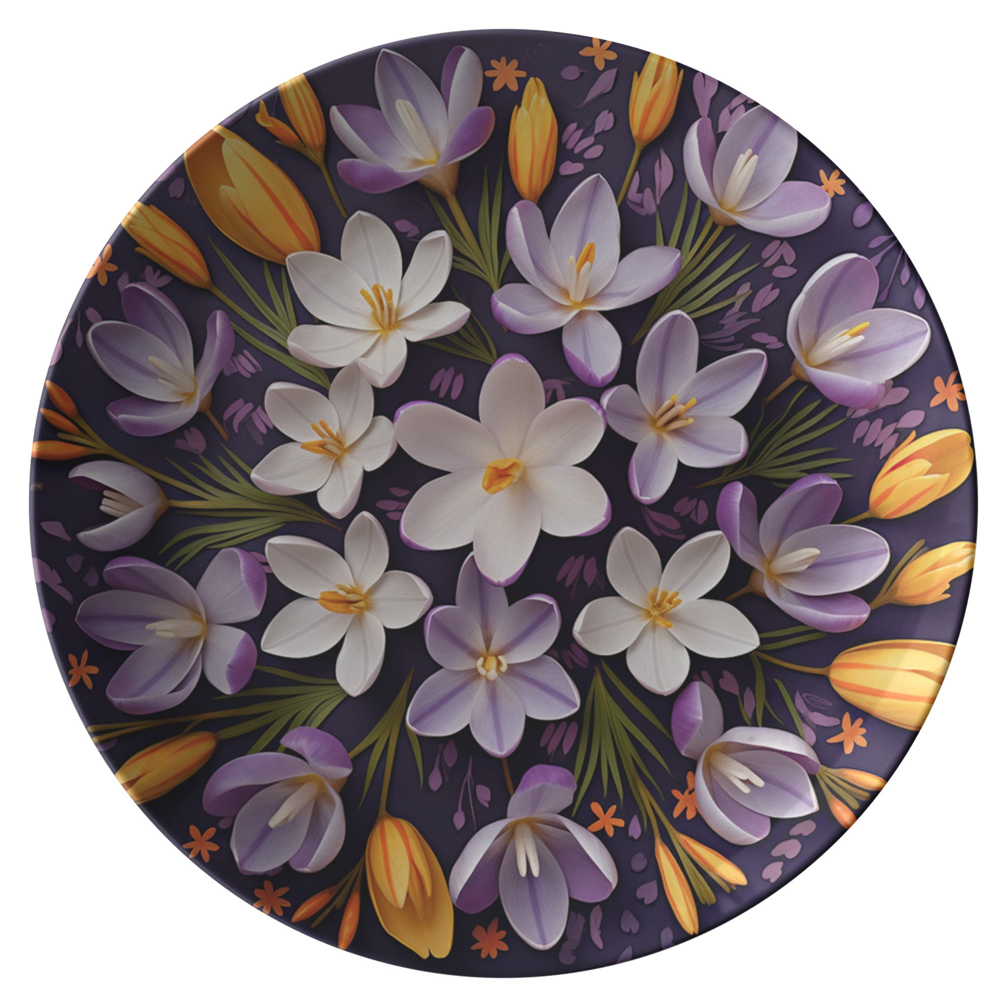 Crocus Scepusiensis Plate Kitchenware teelaunch   