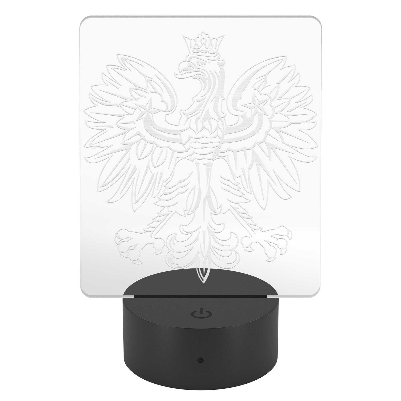 Polish Eagle Rectangle Acrylic LED Sign LED Signs teelaunch   