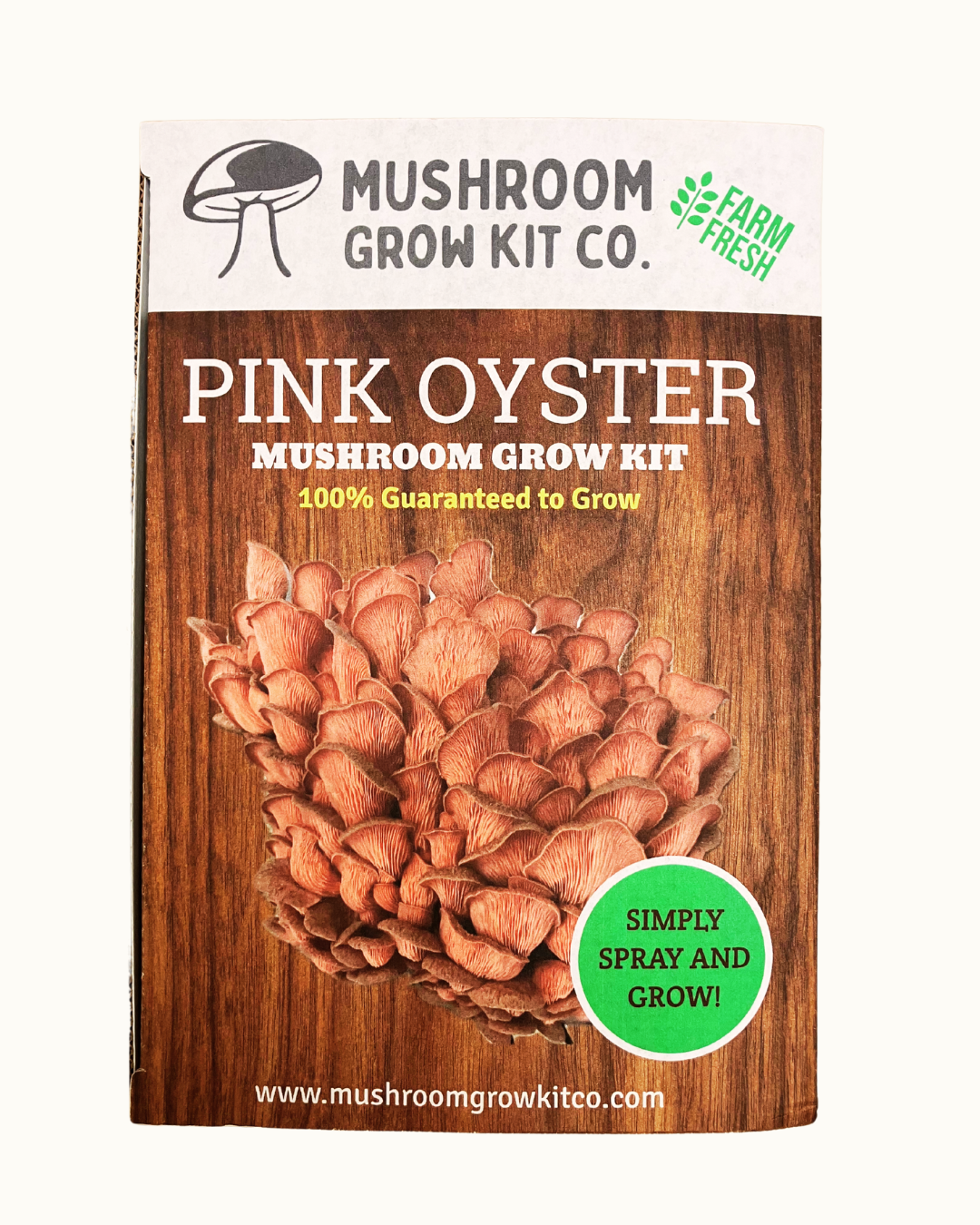 Premium Pink Oyster Mushroom Growing Kit - 5 LBS