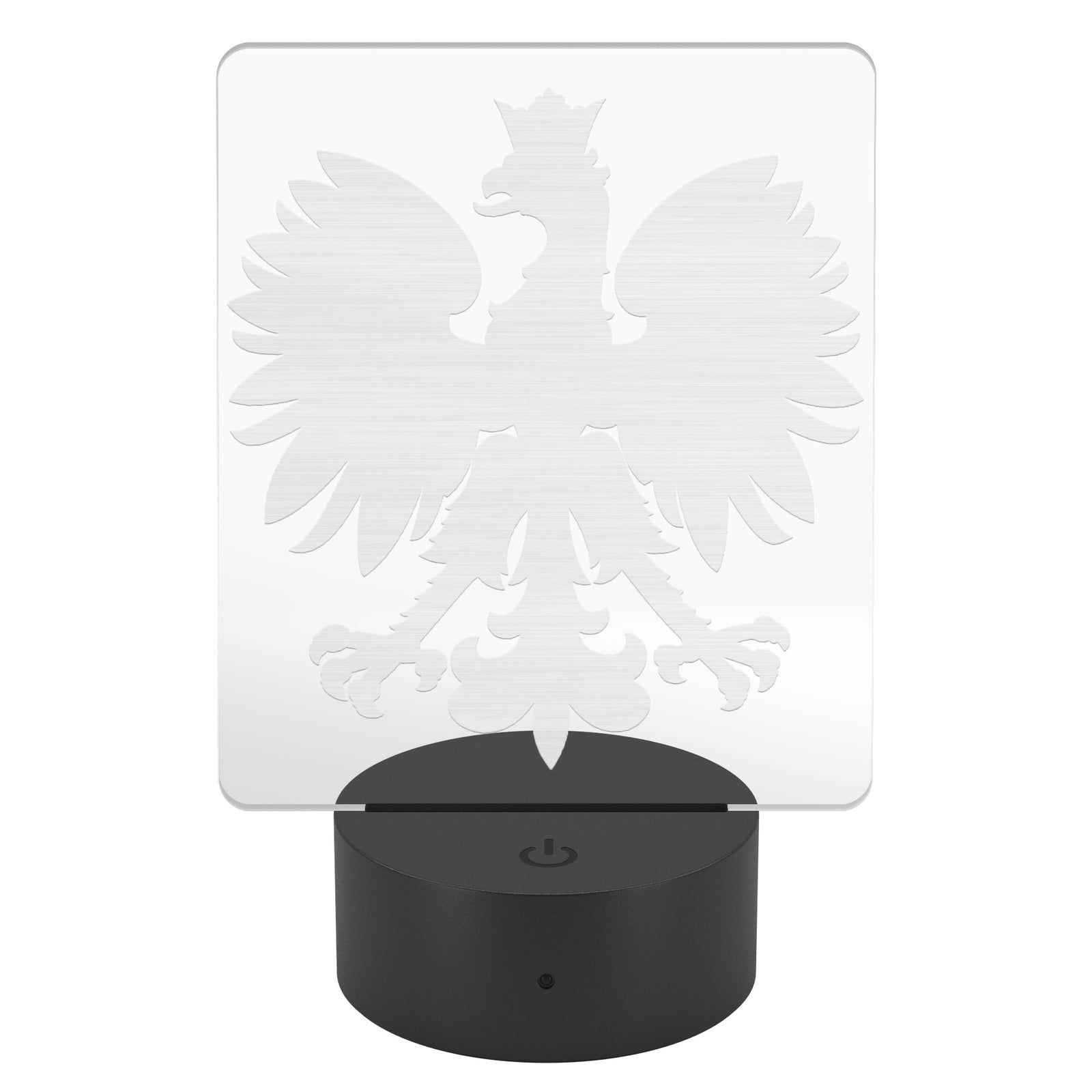 Solid Polish Eagle Rectangle Acrylic LED Sign LED Signs teelaunch   