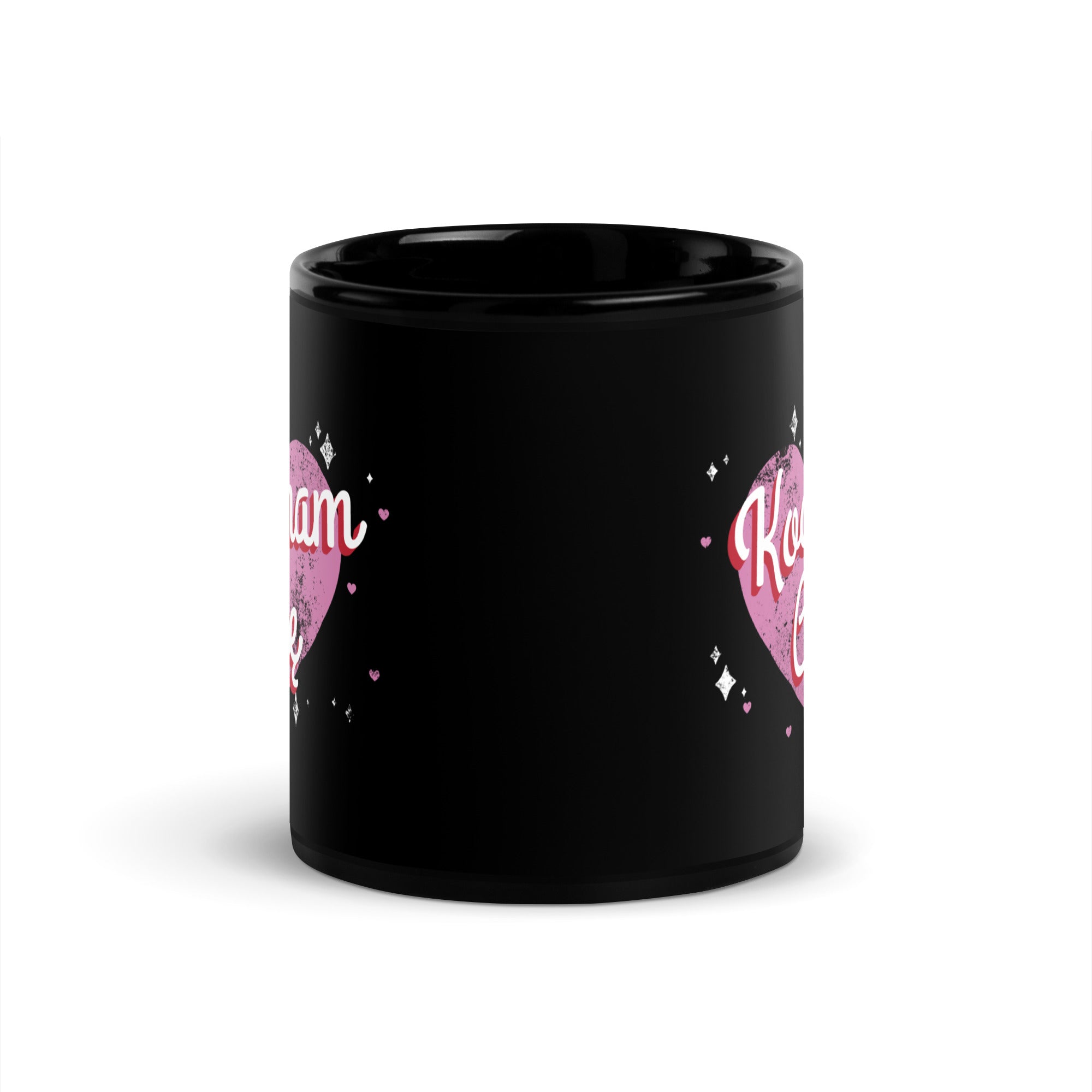 Kocham Cie Black Glossy Mug  Polish Shirt Store   