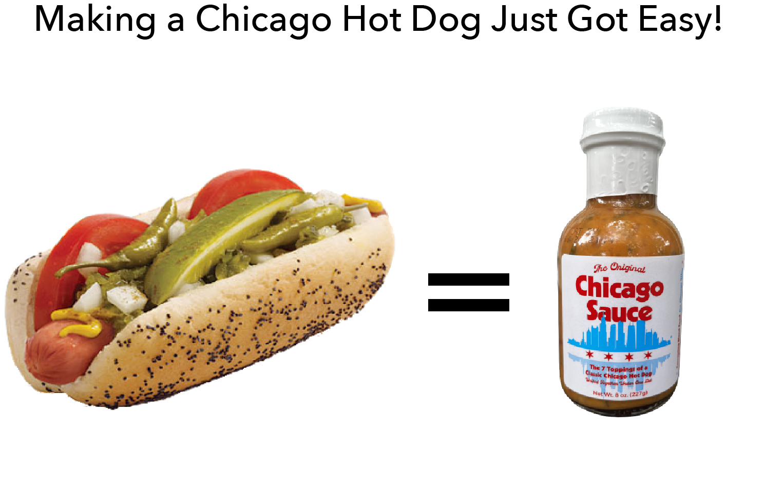 The Original Chicago Sauce, The Real Windy City Sauce