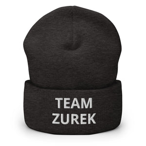 Team Zurek Cuffed Beanie - Dark Grey - Polish Shirt Store