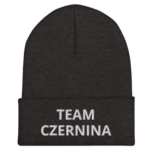 Team Czernina Cuffed Beanie - Dark Grey - Polish Shirt Store