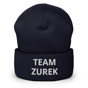 Team Zurek Cuffed Beanie - Navy - Polish Shirt Store