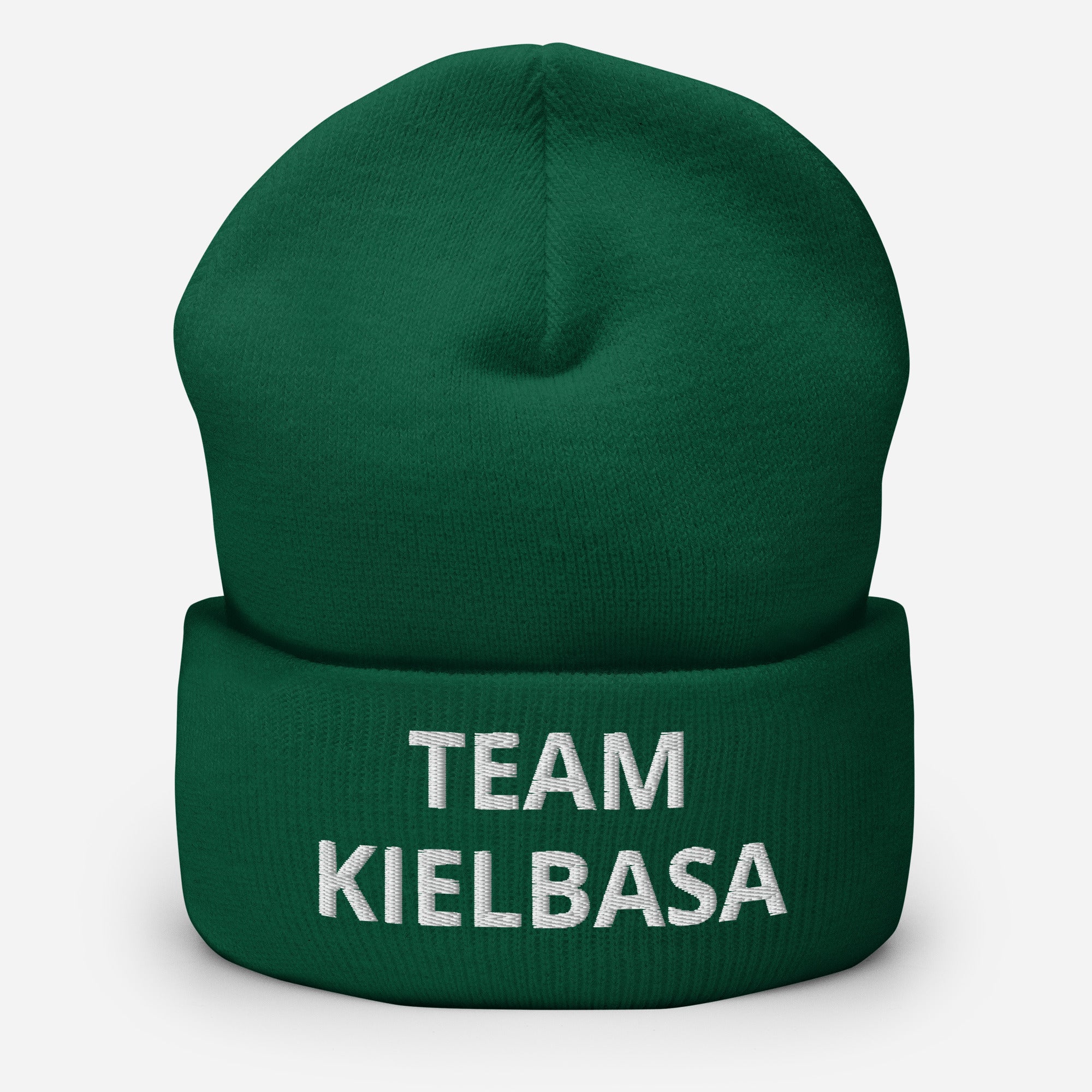 Team Kielbasa Cuffed Beanie  Polish Shirt Store Spruce  