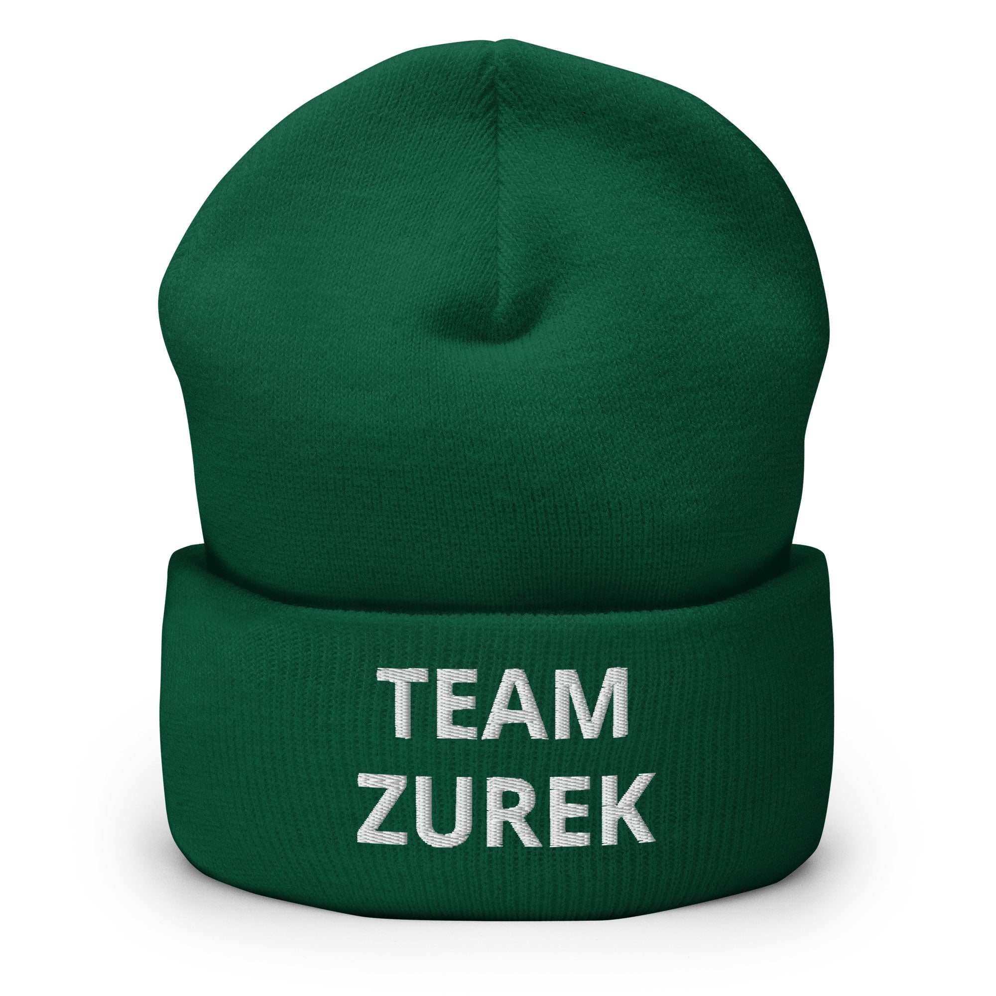 Team Zurek Cuffed Beanie  Polish Shirt Store Spruce  