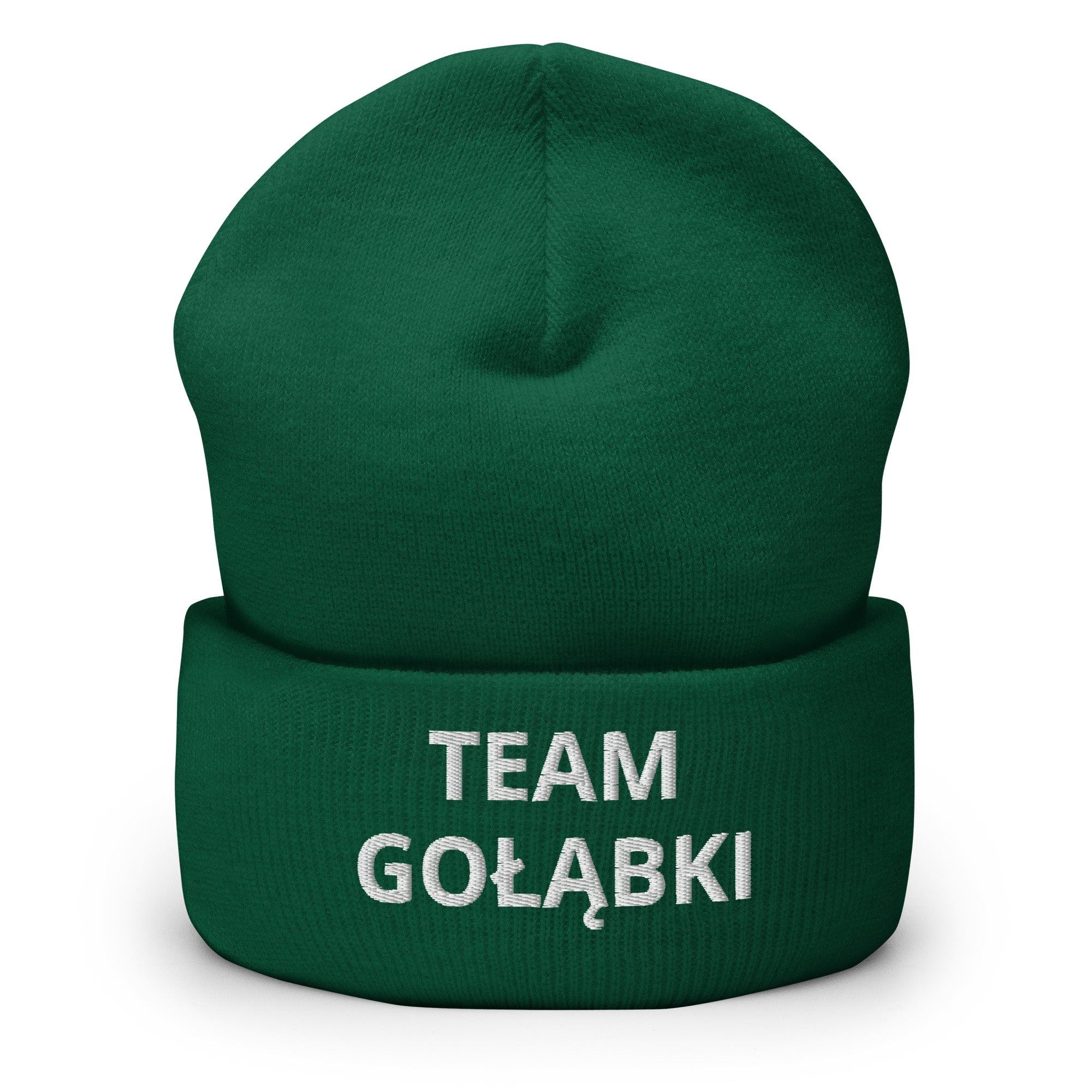 Team Golabki Cuffed Beanie  Polish Shirt Store Spruce  