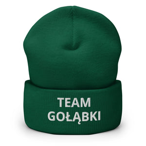 Team Golabki Cuffed Beanie - Spruce - Polish Shirt Store