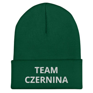 Team Czernina Cuffed Beanie - Spruce - Polish Shirt Store