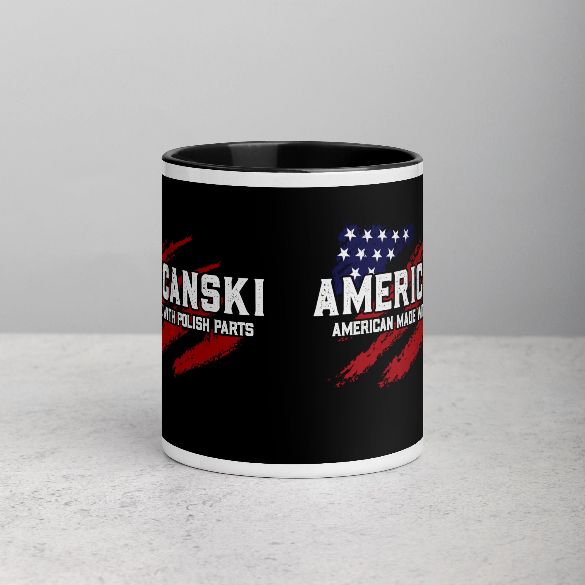 Americanski Coffee Mug with Color Inside  Polish Shirt Store   