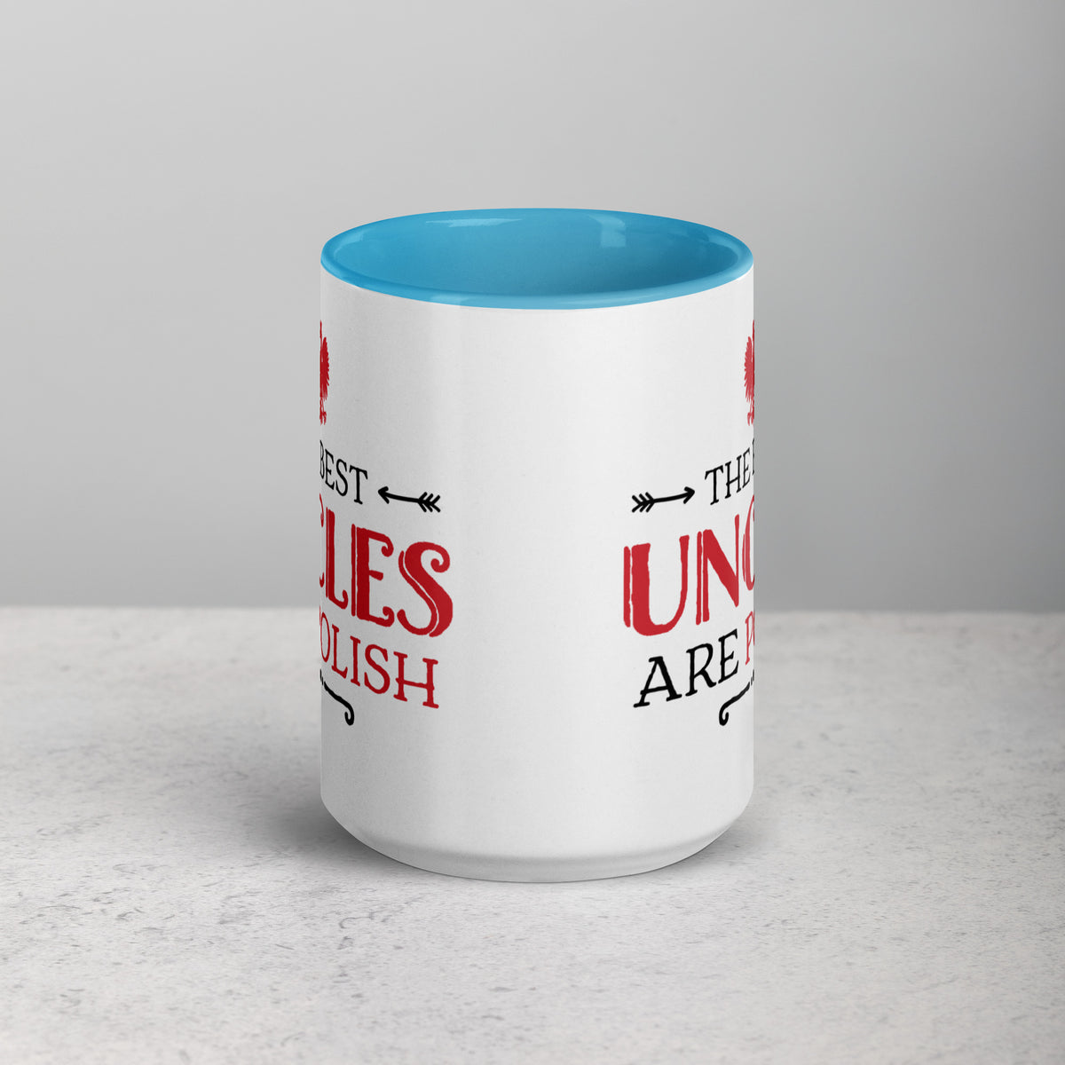 The Best Uncles Are Polish 15 Oz Coffee Mug with Color Inside  Polish Shirt Store   