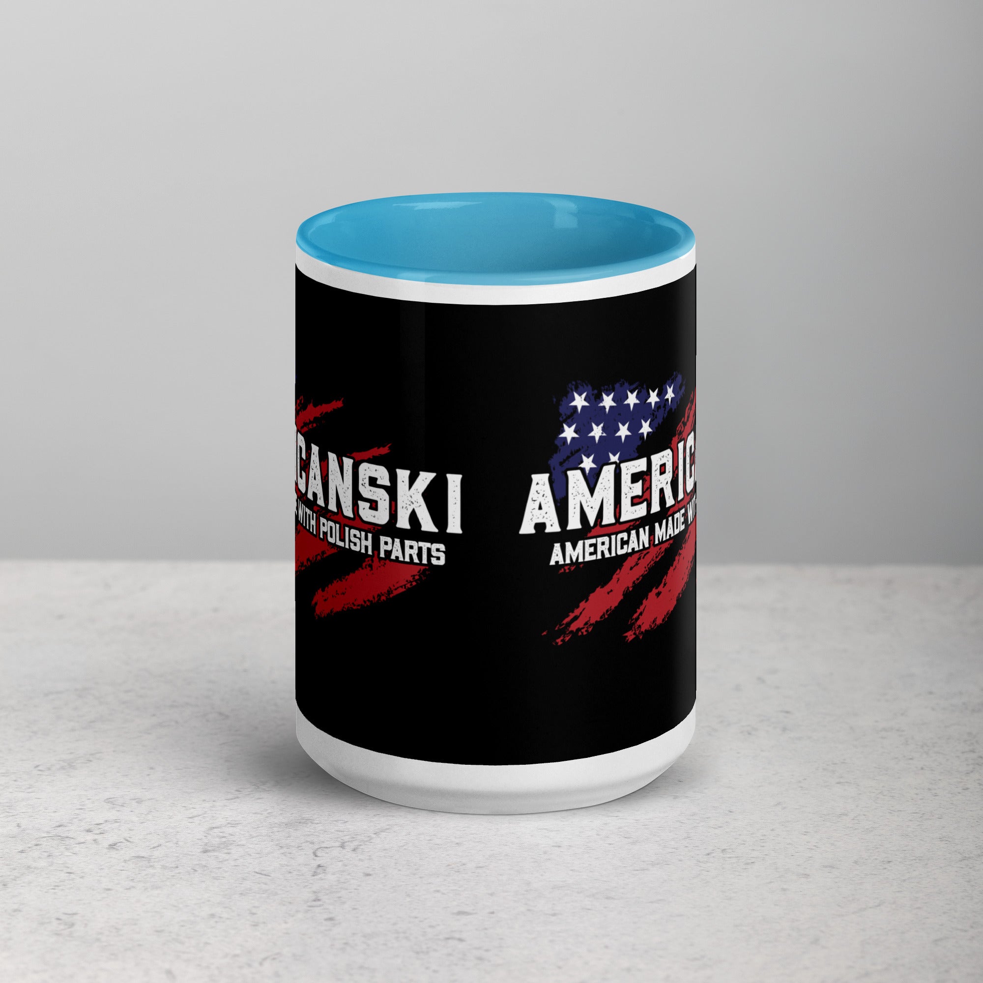 Americanski Coffee Mug with Color Inside  Polish Shirt Store   