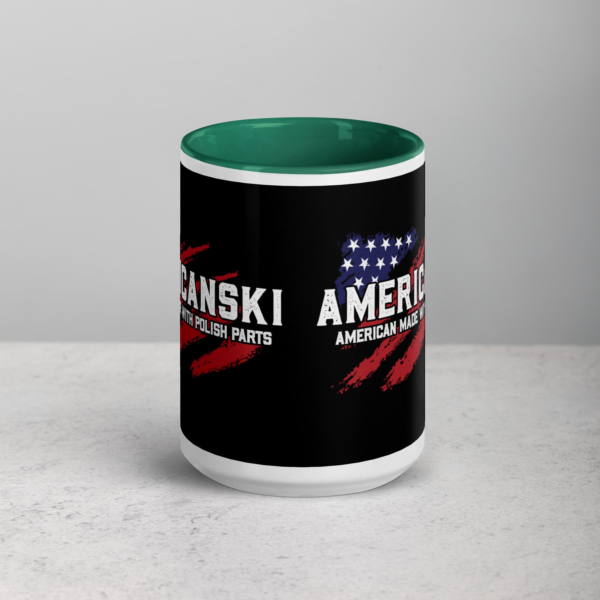 Americanski Coffee Mug with Color Inside  Polish Shirt Store   