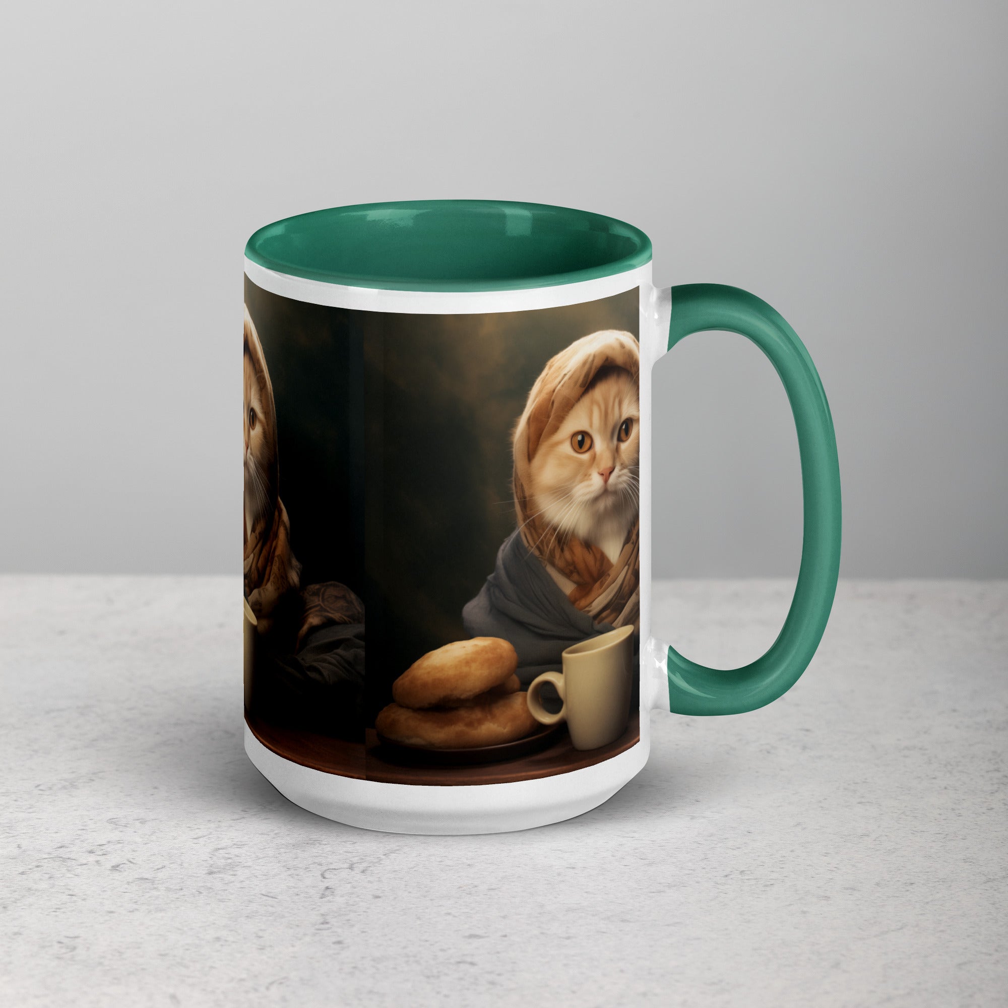 BabushKat Mug with Color Inside  Polish Shirt Store   