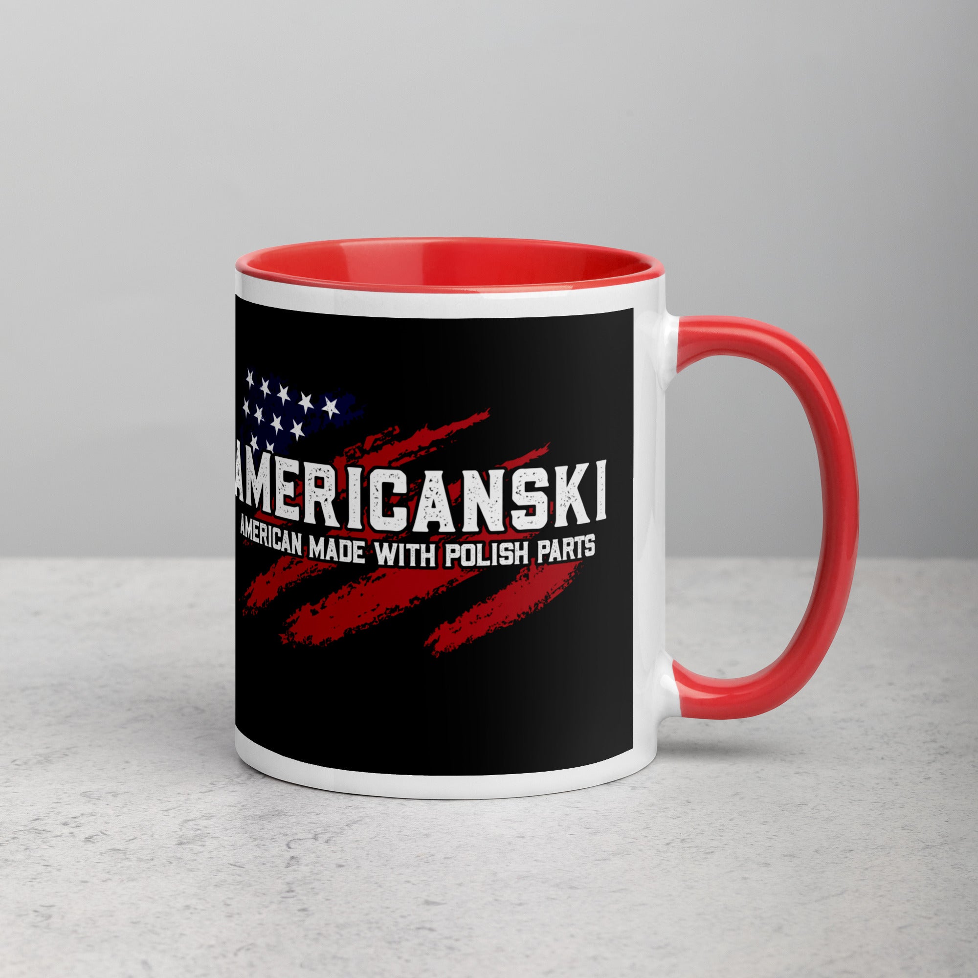 Americanski Coffee Mug with Color Inside  Polish Shirt Store   