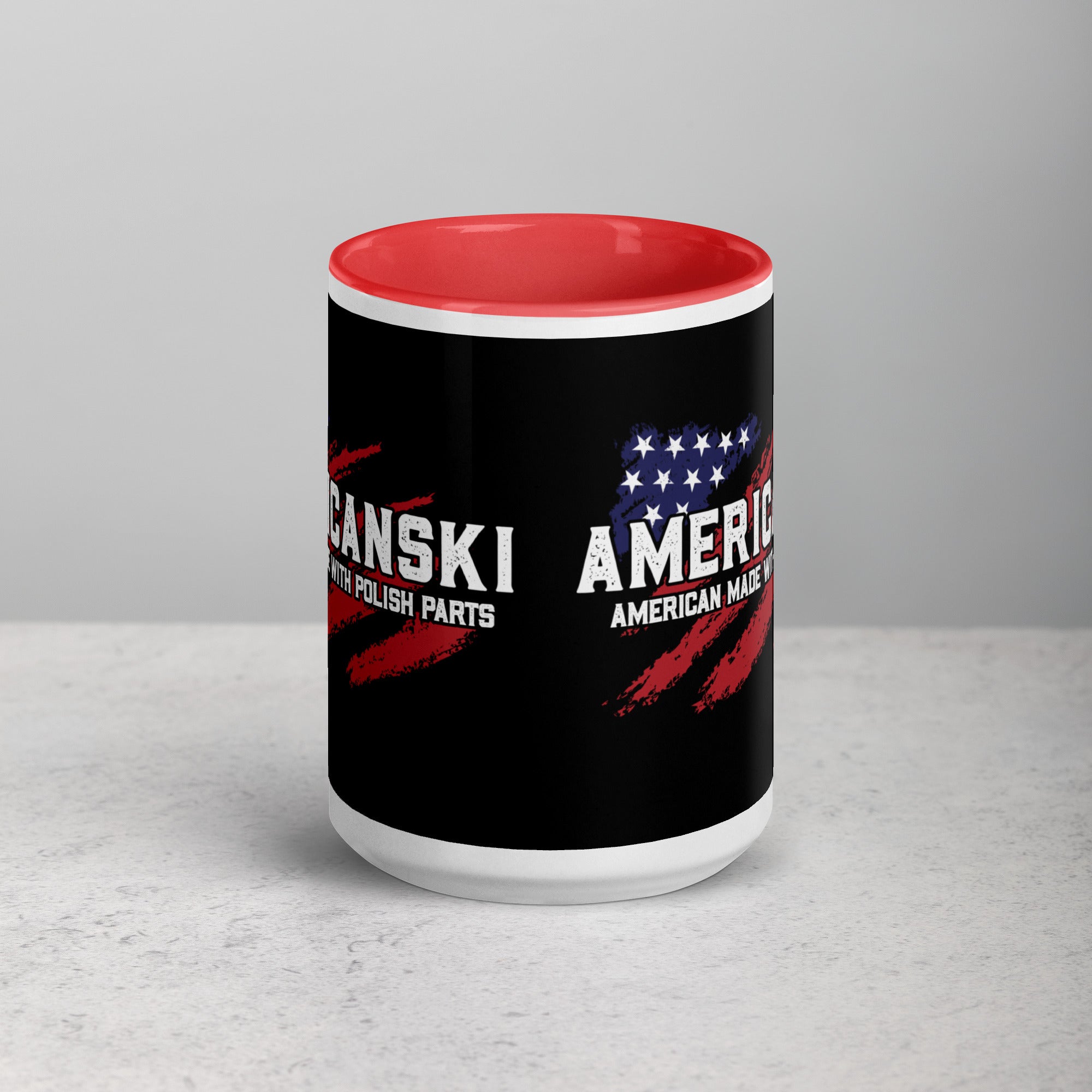 Americanski Coffee Mug with Color Inside  Polish Shirt Store   