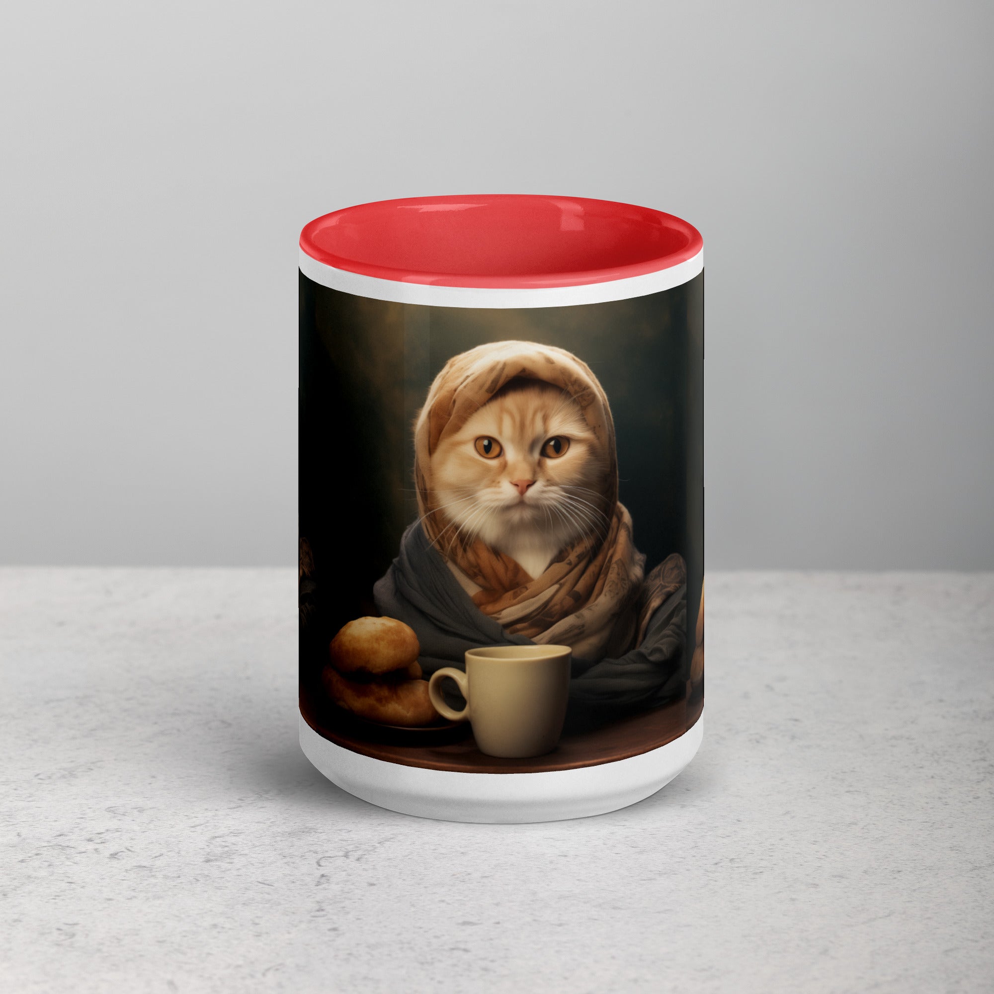 BabushKat Mug with Color Inside  Polish Shirt Store   