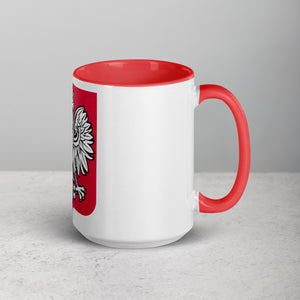 Polish Eagle Coffee Mug with Color Inside -  - Polish Shirt Store