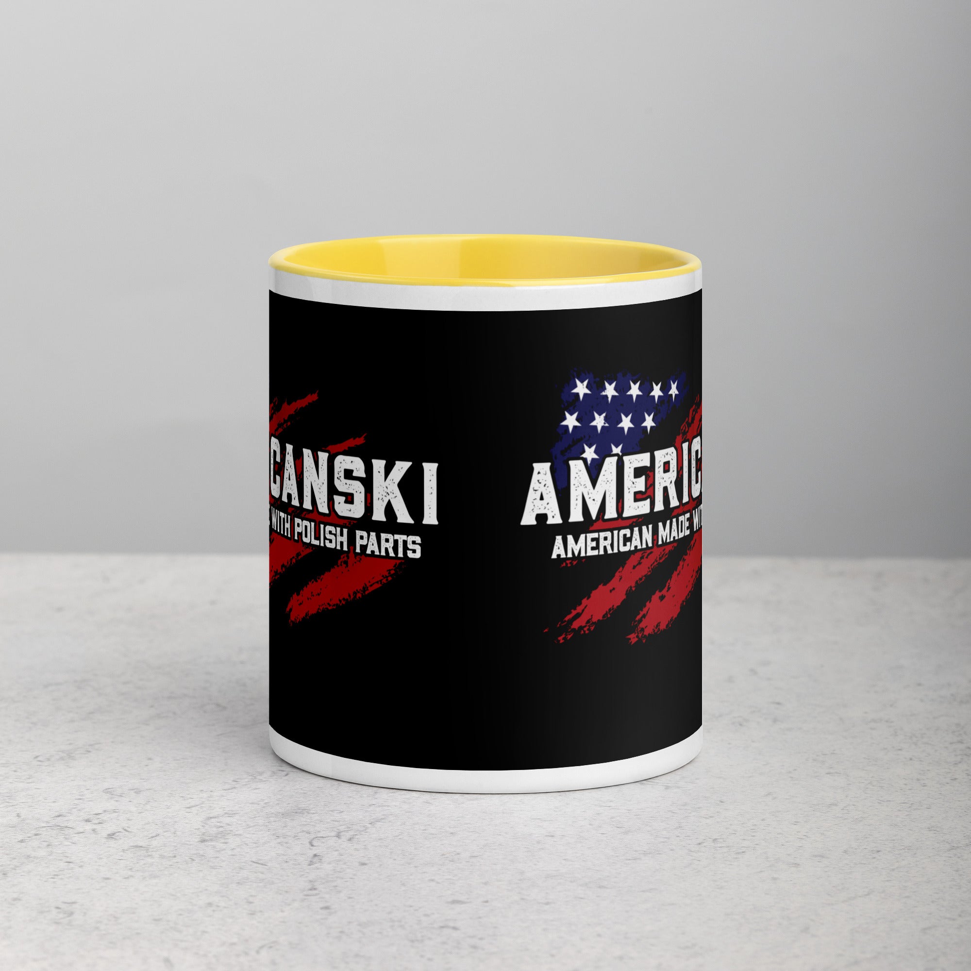 Americanski Coffee Mug with Color Inside  Polish Shirt Store   