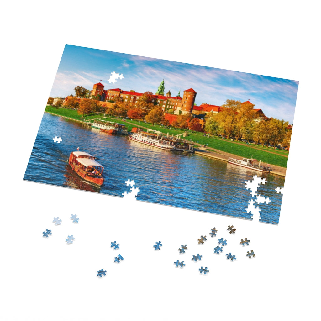 Krakow Poland Jigsaw Puzzle Puzzle Printify 29.25&quot; × 19.75&quot; (1000 pcs)  
