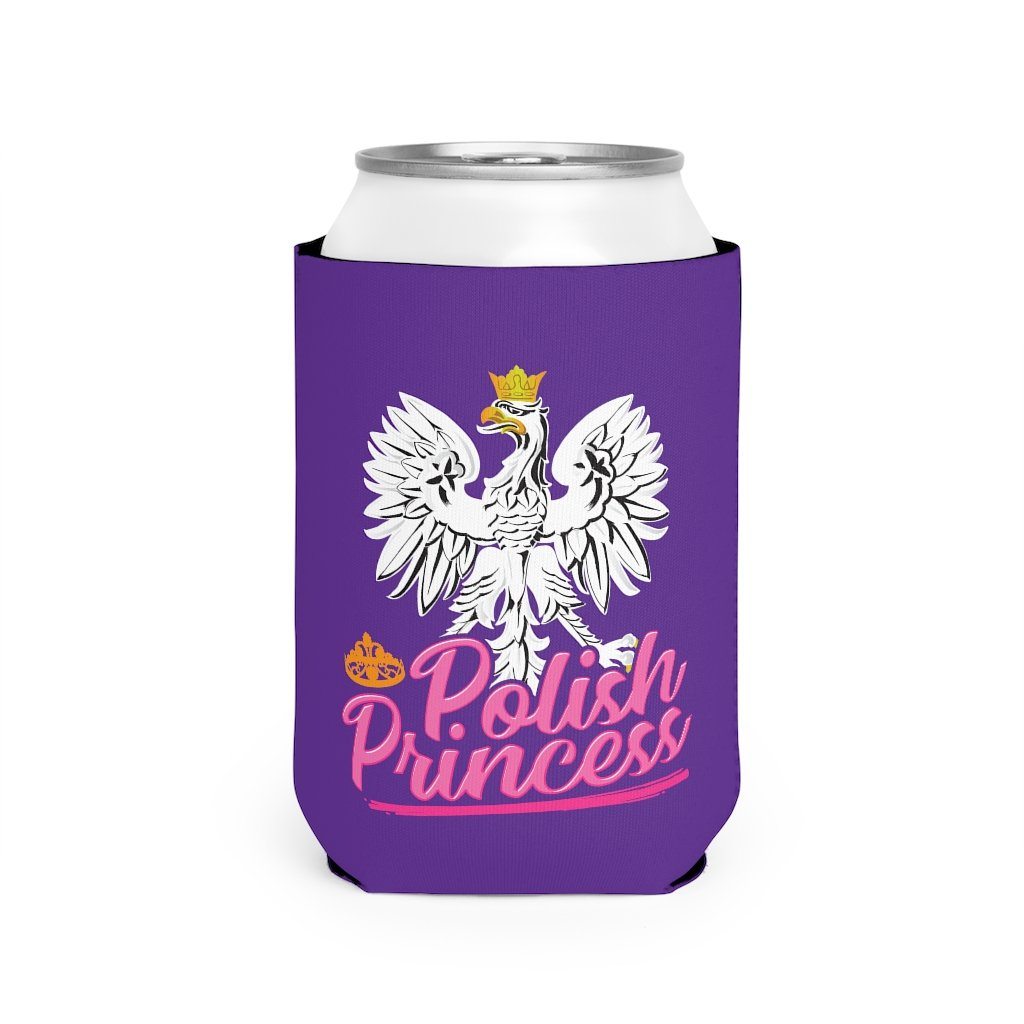 Polish Princess Can Cooler Sleeve Accessories Printify White One size 