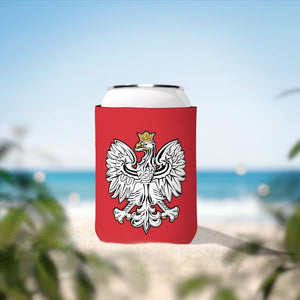 Polish Eagle Can Cooler Sleeve -  - Polish Shirt Store