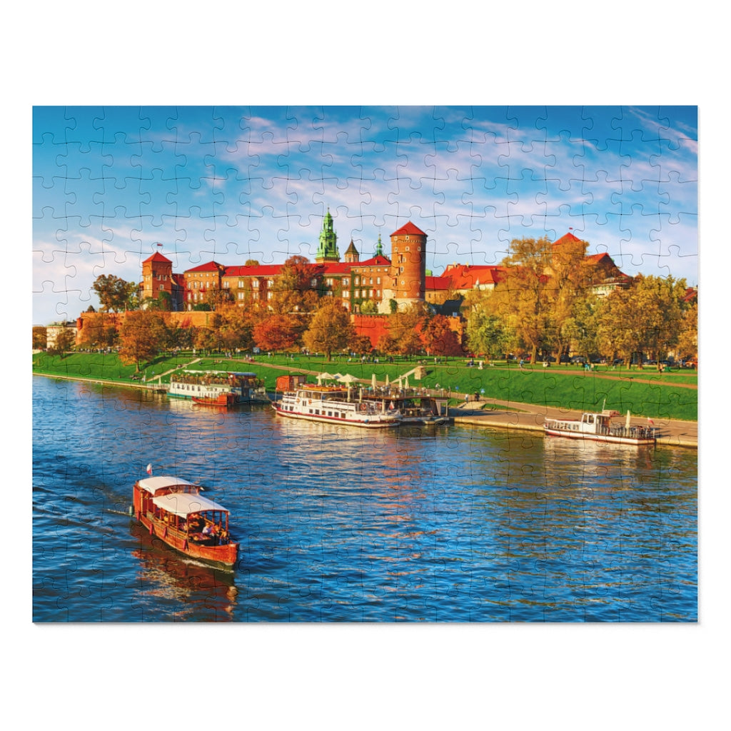 Krakow Poland Jigsaw Puzzle Puzzle Printify 14" × 11" (252 pcs)  