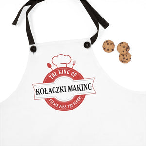 King Of Kolaczki Making Poly Twill Apron - One Size - Polish Shirt Store