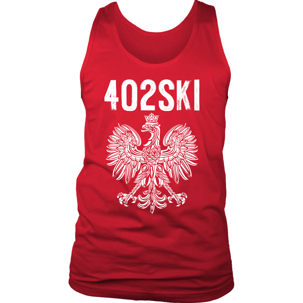 402SKI Polish Pride T-shirt teelaunch District Mens Tank Red S