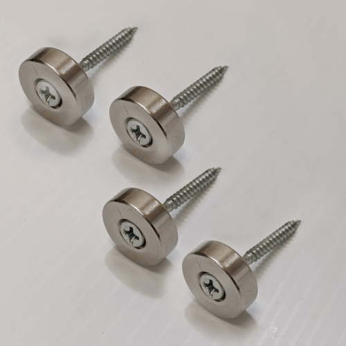 Magnetic Hanging Hardware For Steel Signs  My Easy Monogram Silver .75 