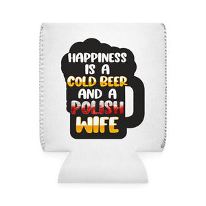 Cold Beer Polish Wife Can Cooler Sleeve -  - Polish Shirt Store