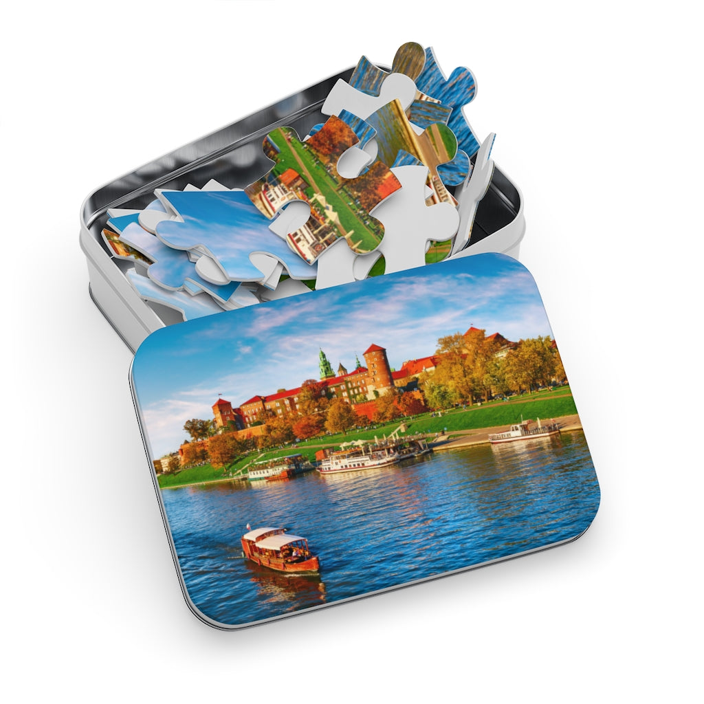 Krakow Poland Jigsaw Puzzle Puzzle Printify   