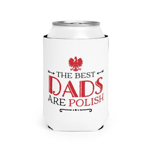 Polish Dad Can Cooler Sleeve - White / One size - Polish Shirt Store