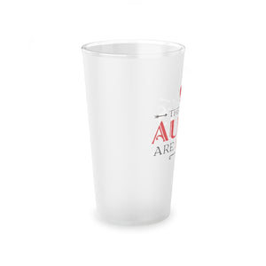 Best Aunts Are Polish Frosted Pint Glass, 16oz -  - Polish Shirt Store