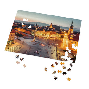 Castle Square Warsaw Poland Jigsaw Puzzle -  - Polish Shirt Store