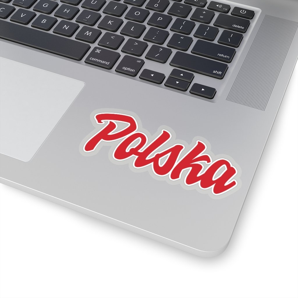 Polska Sticker Paper products Printify 4" × 4" Transparent 