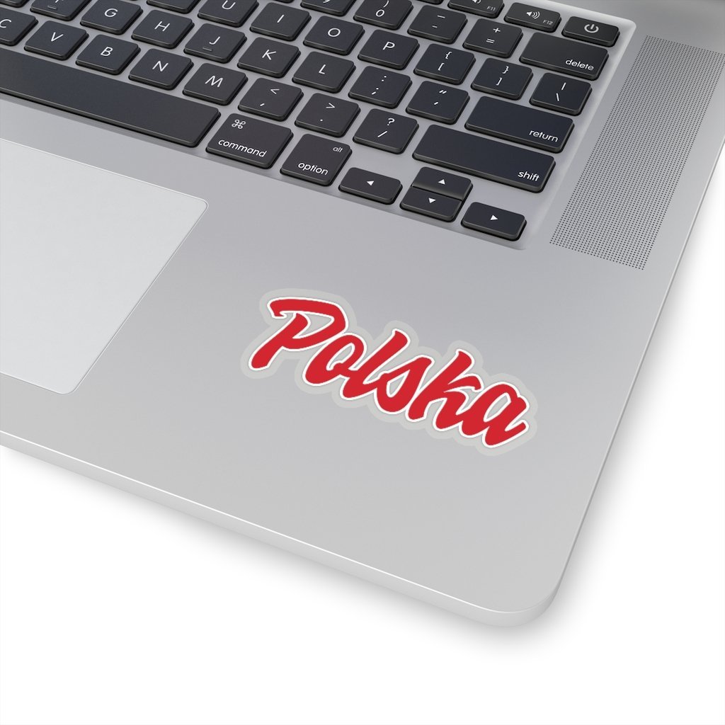 Polska Sticker Paper products Printify 3" × 3" Transparent 