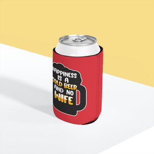 Cold Beer No Wife Can Cooler Sleeve -  - Polish Shirt Store