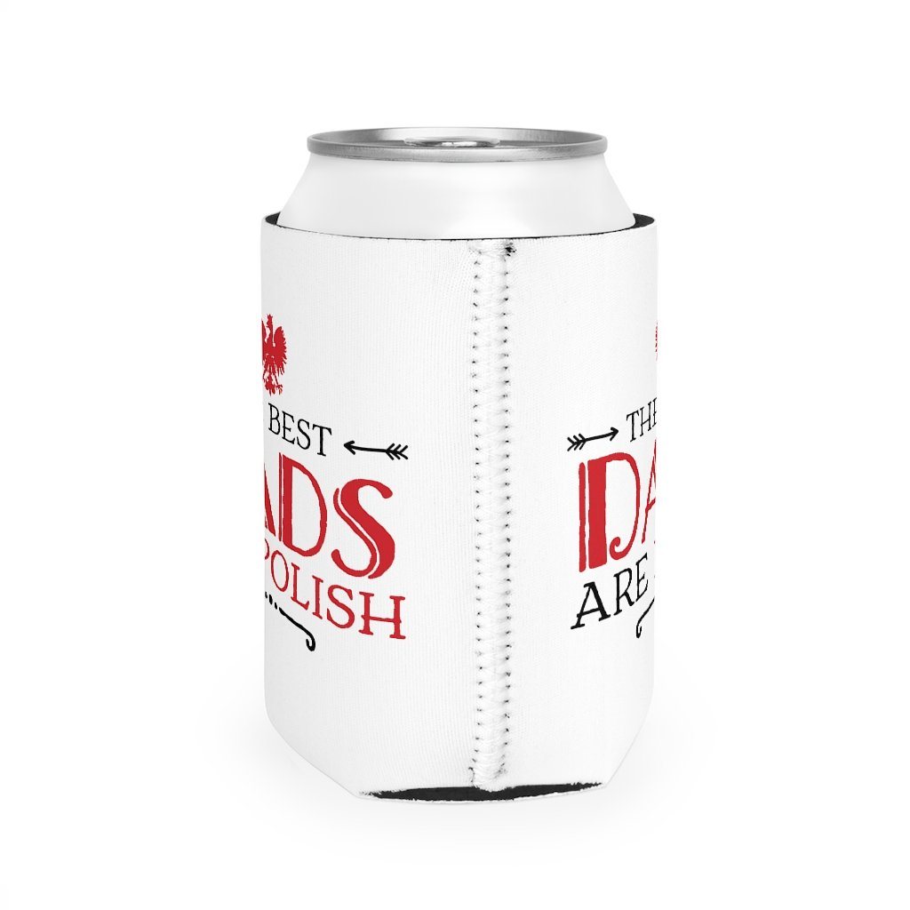 Polish Dad Can Cooler Sleeve Accessories Printify   