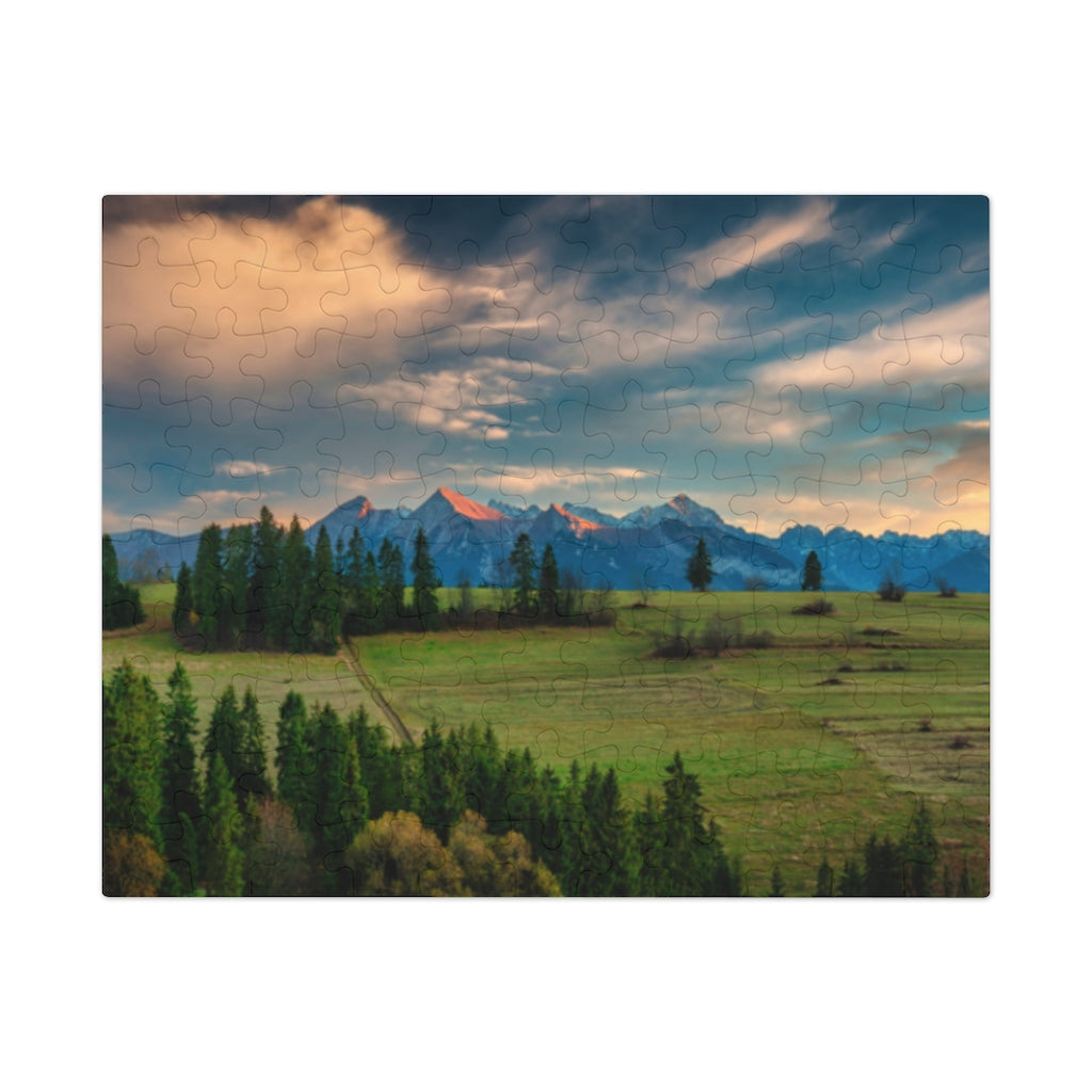 Tatra Mountains Jigsaw Puzzle Puzzle Printify 9.6" × 8" (110 pcs)  