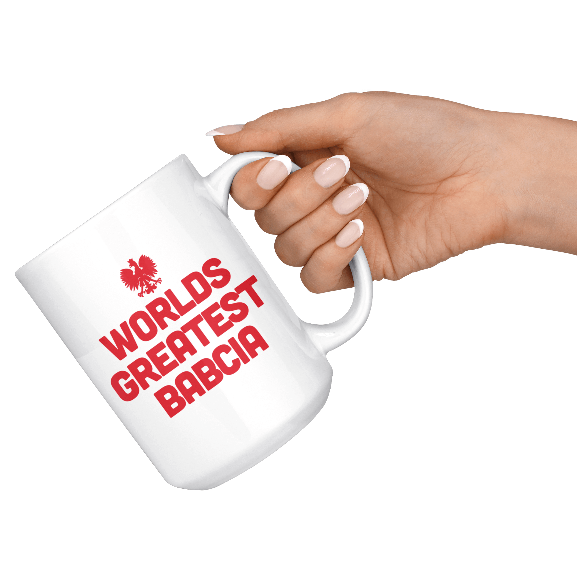 World's Greatest Babcia Coffee Mug Drinkware teelaunch   