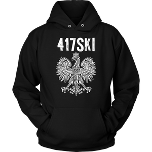 417SKI Missouri Polish Pride - Unisex Hoodie / Black / S - Polish Shirt Store