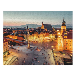 Castle Square Warsaw Poland Jigsaw Puzzle - 14" × 11" (252 pcs) - Polish Shirt Store