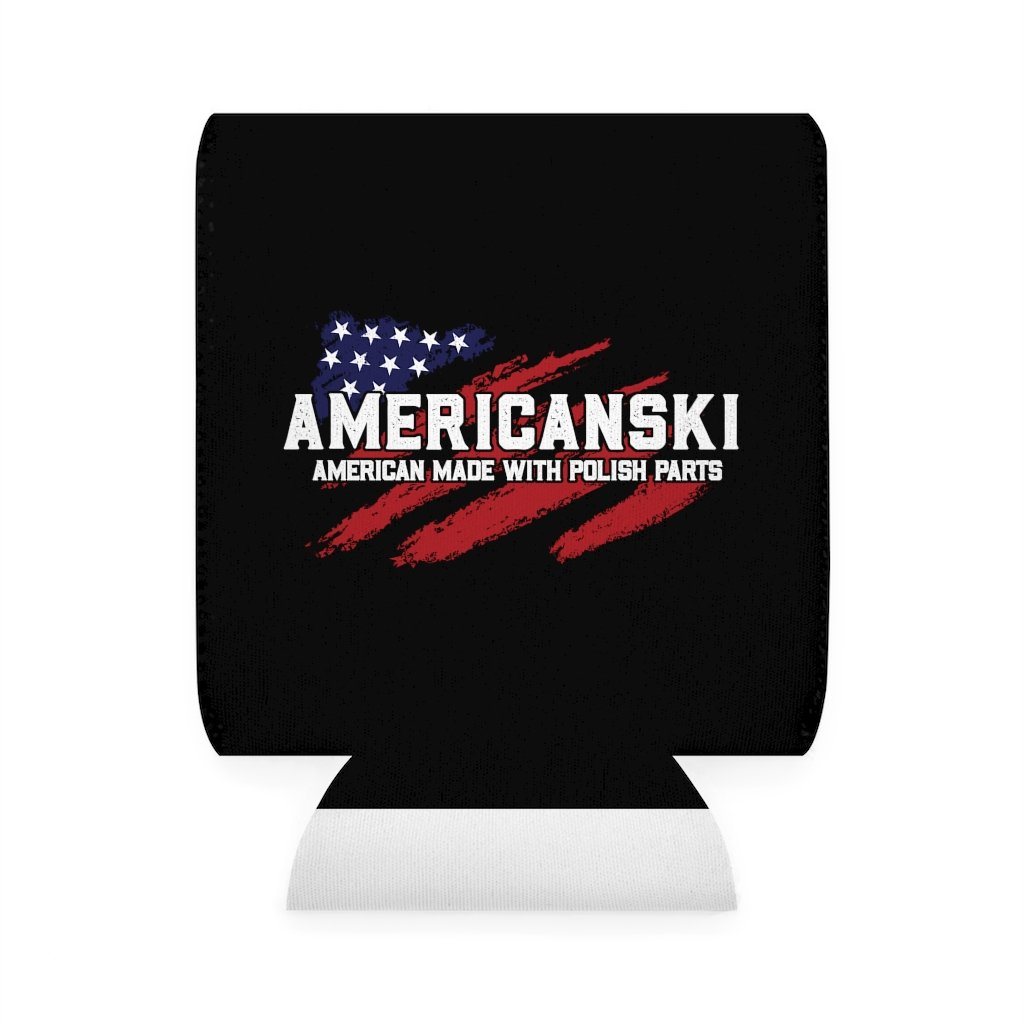 Americanski Can Cooler Sleeve Accessories Printify   
