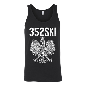 352SKI Gainesville Florida Polish Pride - Canvas Unisex Tank / Black / S - Polish Shirt Store