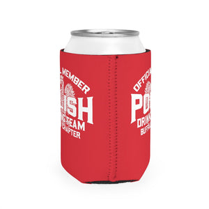 Polish Drinking Team Buffalo Chapter Can Cooler Sleeve -  - Polish Shirt Store