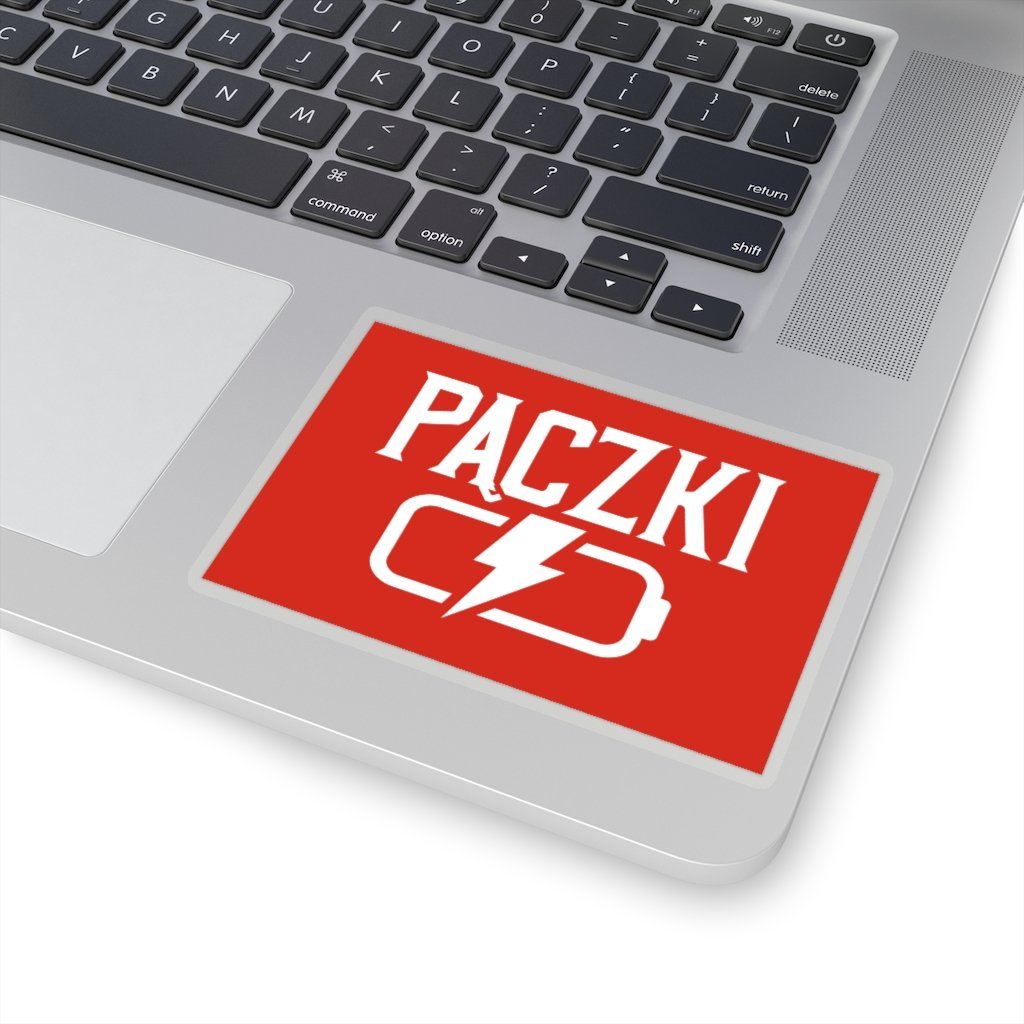 Paczki Power Sticker Paper products Printify 4x4&quot; Transparent 